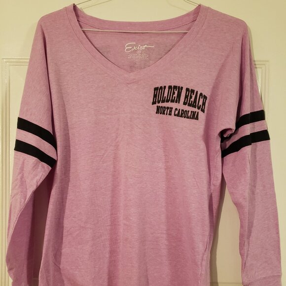 WOMENS BEACH TSHIRT by EXIST - M - LONG SLEEVE - HOLDEN BEACH, NC - RN #112932 - Picture 3 of 12